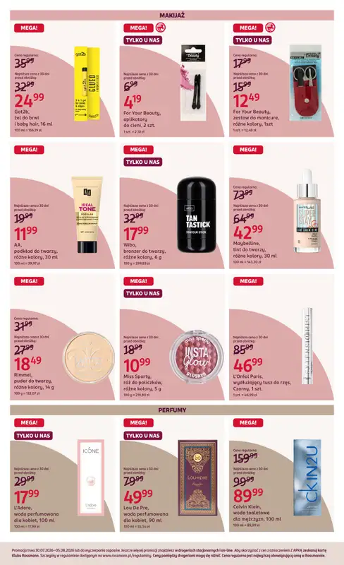 Rossmann - gazetka promocyjna Gazetka od czwartku 30.07 do środy 05.08 - strona 5