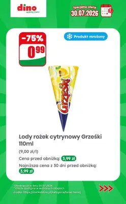 Dino - gazetka promocyjna Specjalna oferta na 30.07.2026 - promocje spoza gazetki od czwartku 30.07 do czwartku 30.07 - strona 3