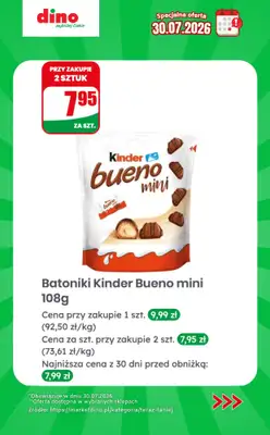 Dino - gazetka promocyjna Specjalna oferta na 30.07.2026 - promocje spoza gazetki od czwartku 30.07 do czwartku 30.07 - strona 7