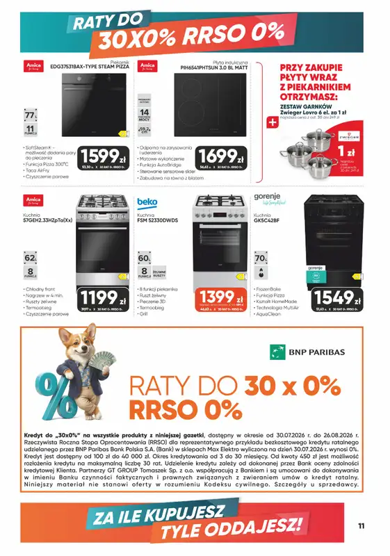 Max Elektro - gazetka promocyjna Gazetka od czwartku 30.07 do środy 26.08 - strona 11