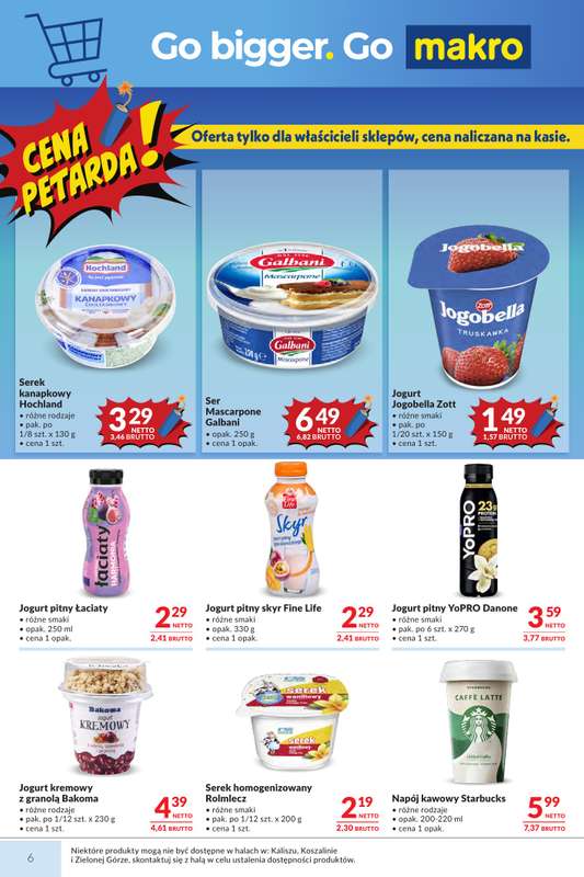 Makro - gazetka promocyjna Mega oferty dla Twojego Sklepu od wtorku 04.08 do poniedziałku 17.08 - strona 6