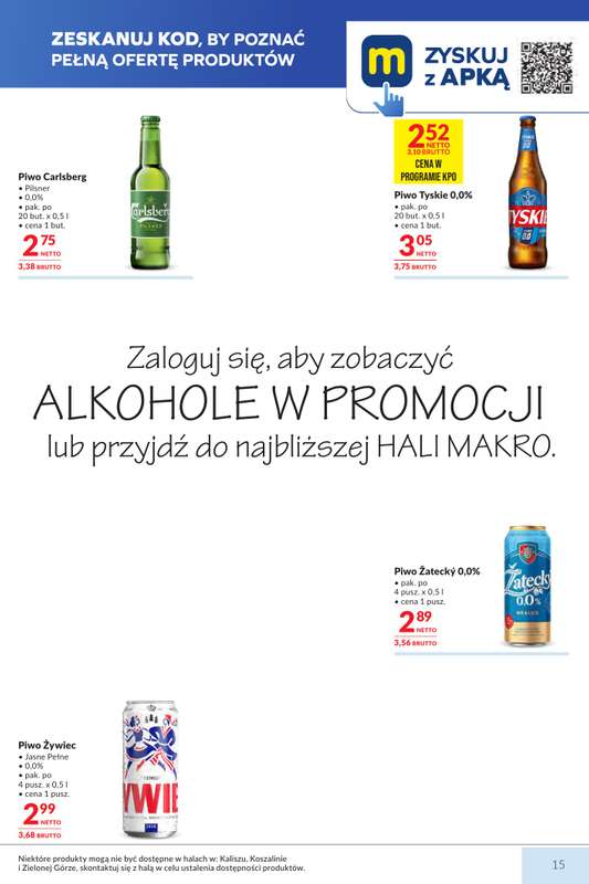 Makro - gazetka promocyjna Mega oferty dla Twojego Sklepu od wtorku 04.08 do poniedziałku 17.08 - strona 15