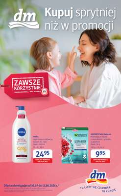 Drogerie DM - gazetka promocyjna Gazetka  do środy 12.08
