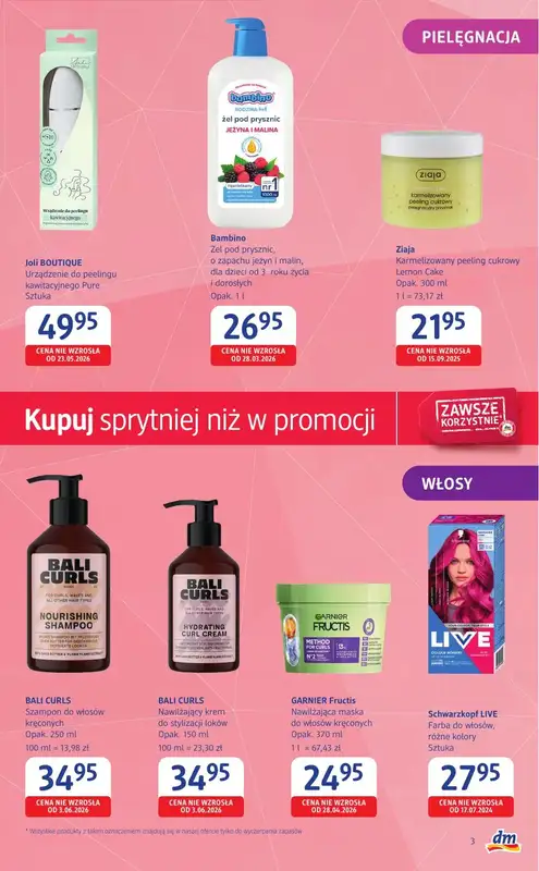 Drogerie DM - gazetka promocyjna Gazetka  do środy 12.08 - strona 3