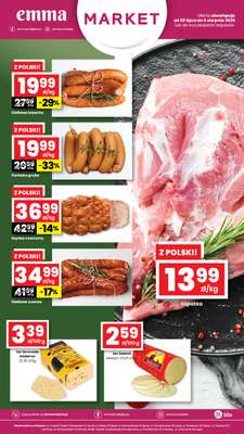 emma MARKET - gazetka promocyjna Oferta spożywcza Emma Market od czwartku 30.07 do środy 05.08 - strona 2