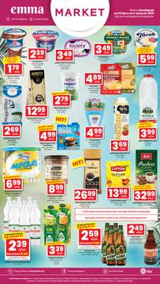 emma MARKET - gazetka promocyjna Oferta spożywcza Emma Market od czwartku 30.07 do środy 05.08