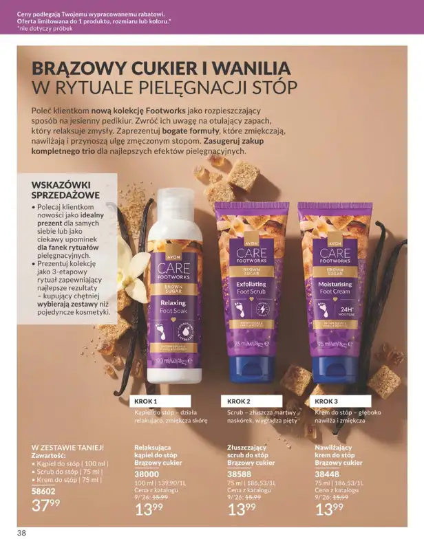 AVON - gazetka promocyjna Katalog Sierpień 2026 od piątku 31.07 do poniedziałku 31.08 - strona 38