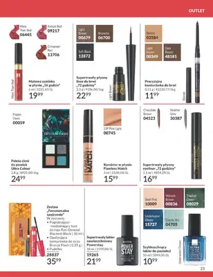 AVON - gazetka promocyjna Katalog Sierpień 2026 od piątku 31.07 do poniedziałku 31.08 - strona 23