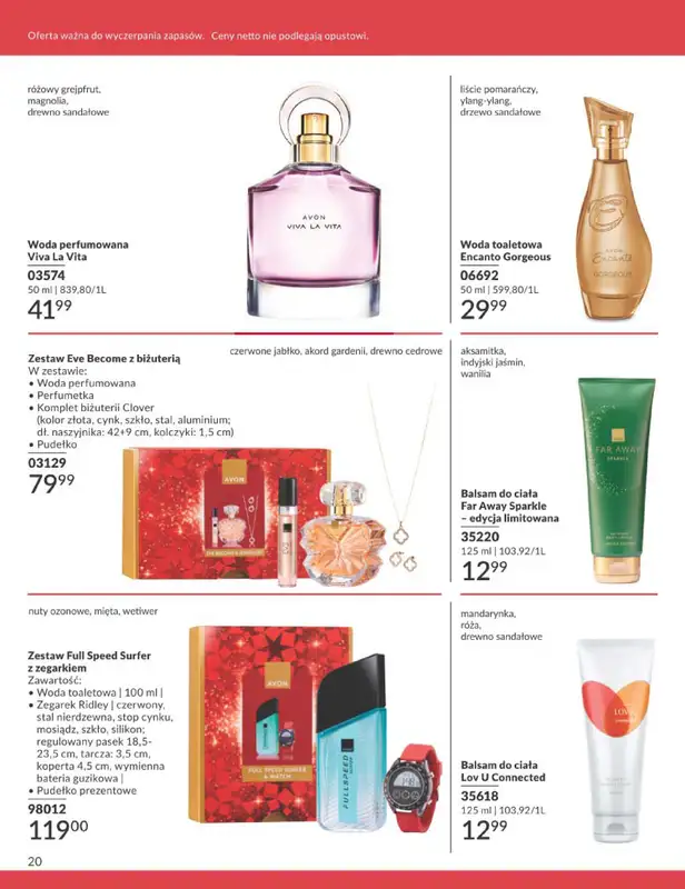 AVON - gazetka promocyjna Katalog Sierpień 2026 od piątku 31.07 do poniedziałku 31.08 - strona 20
