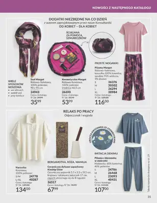 AVON - gazetka promocyjna Katalog Sierpień 2026 od piątku 31.07 do poniedziałku 31.08 - strona 35
