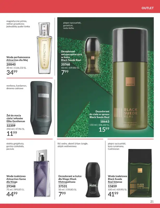 AVON - gazetka promocyjna Katalog Sierpień 2026 od piątku 31.07 do poniedziałku 31.08 - strona 21