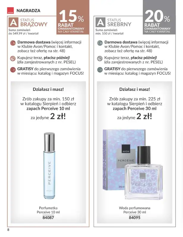 AVON - gazetka promocyjna Katalog Sierpień 2026 od piątku 31.07 do poniedziałku 31.08 - strona 8