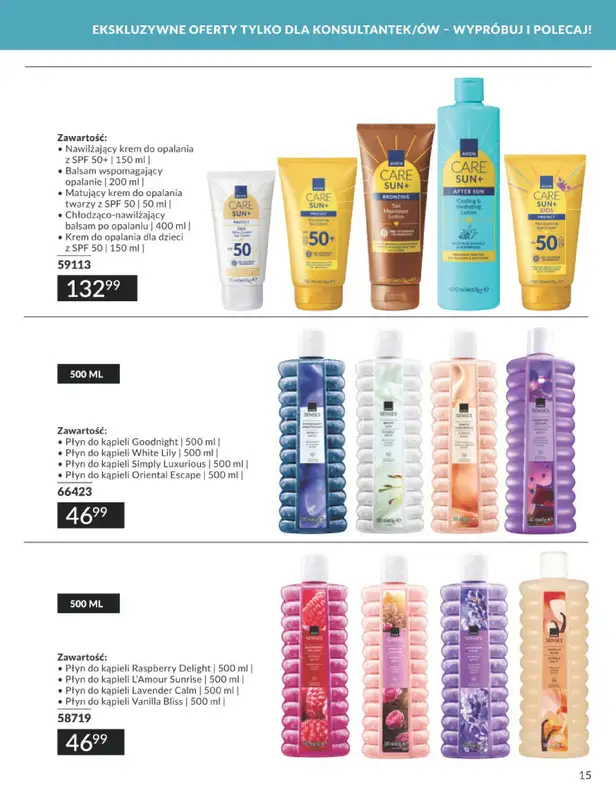 AVON - gazetka promocyjna Katalog Sierpień 2026 od piątku 31.07 do poniedziałku 31.08 - strona 15