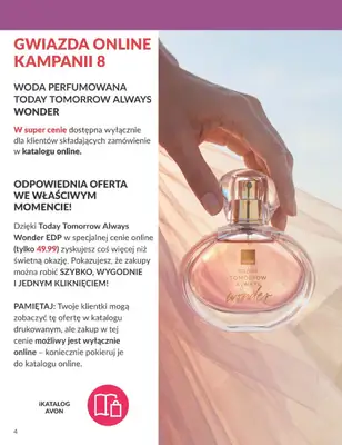 AVON - gazetka promocyjna Katalog Sierpień 2026 od piątku 31.07 do poniedziałku 31.08 - strona 4
