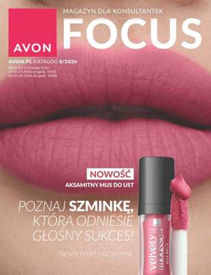 AVON - gazetka promocyjna Katalog Sierpień 2026 od piątku 31.07 do poniedziałku 31.08