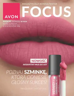 AVON - gazetka promocyjna Katalog Sierpień 2026 od piątku 31.07 do poniedziałku 31.08