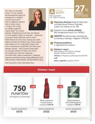 AVON - gazetka promocyjna Katalog Sierpień 2026 od piątku 31.07 do poniedziałku 31.08 - strona 9