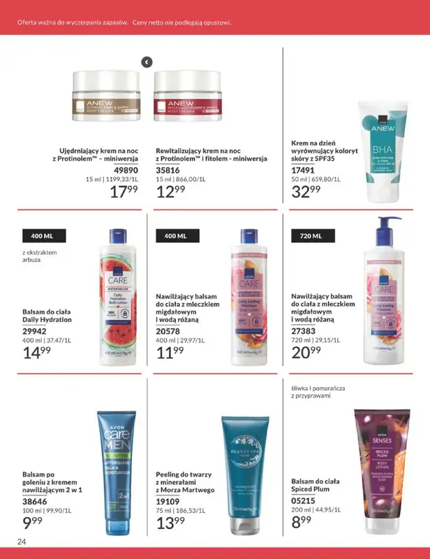 AVON - gazetka promocyjna Katalog Sierpień 2026 od piątku 31.07 do poniedziałku 31.08 - strona 24