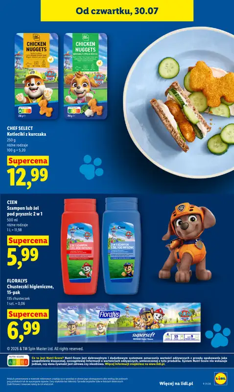 Lidl - gazetka promocyjna Oferta od czwartku od czwartku 30.07 do soboty 01.08 - strona 57