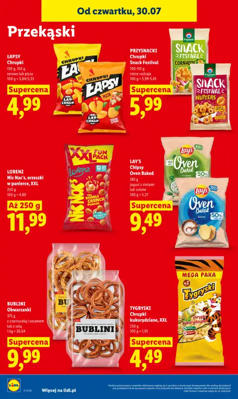 Lidl - gazetka promocyjna Oferta od czwartku od czwartku 30.07 do soboty 01.08 - strona 84