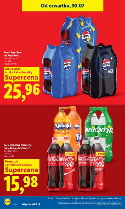 Lidl - gazetka promocyjna Oferta od czwartku od czwartku 30.07 do soboty 01.08 - strona 28