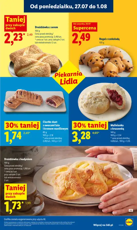 Lidl - gazetka promocyjna Oferta od czwartku od czwartku 30.07 do soboty 01.08 - strona 59