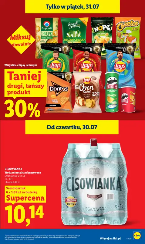 Lidl - gazetka promocyjna Oferta od czwartku od czwartku 30.07 do soboty 01.08 - strona 27