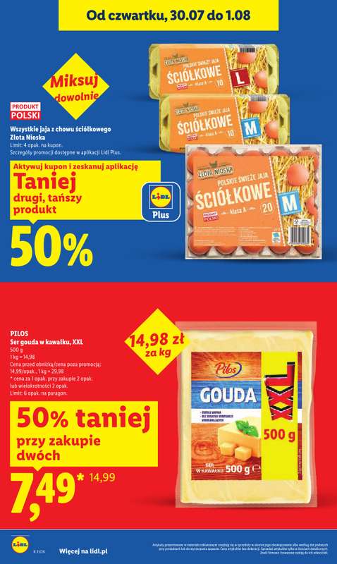 Lidl - gazetka promocyjna Oferta od czwartku od czwartku 30.07 do soboty 01.08 - strona 16