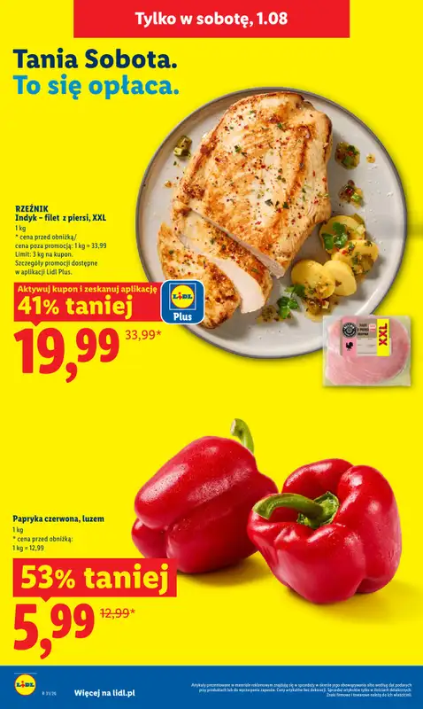 Lidl - gazetka promocyjna Oferta od czwartku od czwartku 30.07 do soboty 01.08 - strona 10