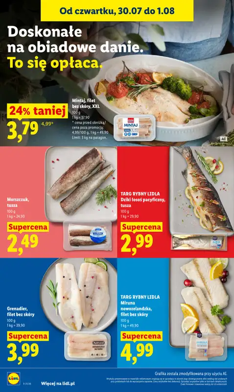 Lidl - gazetka promocyjna Oferta od czwartku od czwartku 30.07 do soboty 01.08 - strona 68