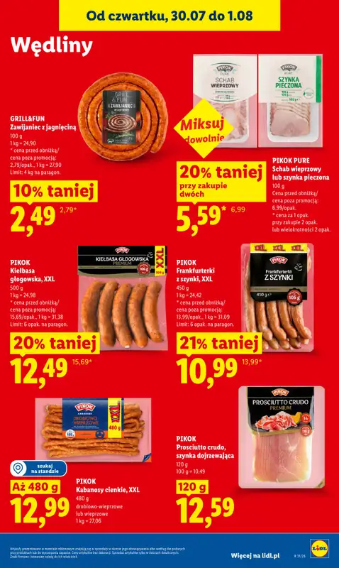 Lidl - gazetka promocyjna Oferta od czwartku od czwartku 30.07 do soboty 01.08 - strona 67