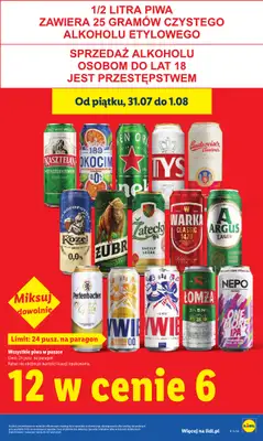 Lidl - gazetka promocyjna Oferta od czwartku od czwartku 30.07 do soboty 01.08 - strona 13