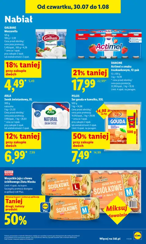 Lidl - gazetka promocyjna Oferta od czwartku od czwartku 30.07 do soboty 01.08 - strona 71