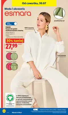 Lidl - gazetka promocyjna Oferta od czwartku od czwartku 30.07 do soboty 01.08 - strona 42