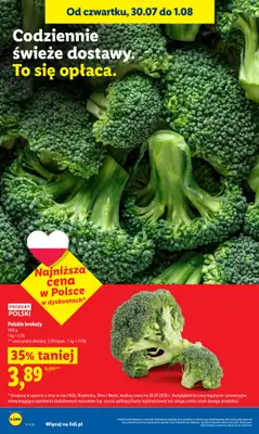 Lidl - gazetka promocyjna Oferta od czwartku od czwartku 30.07 do soboty 01.08 - strona 22