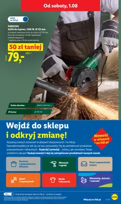 Lidl - gazetka promocyjna Oferta od czwartku od czwartku 30.07 do soboty 01.08 - strona 45