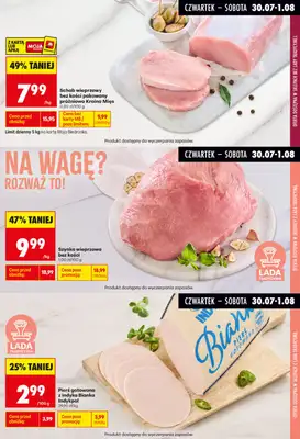 Biedronka - gazetka promocyjna Biedronkowe oszczędności od czwartku od czwartku 30.07 do soboty 01.08 - strona 4