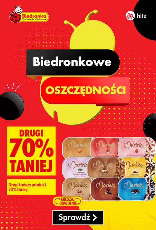 Biedronka - gazetka promocyjna Biedronkowe oszczędności od czwartku od czwartku 30.07 do soboty 01.08