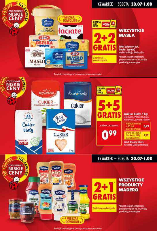 Biedronka - gazetka promocyjna Biedronkowe oszczędności od czwartku od czwartku 30.07 do soboty 01.08 - strona 6