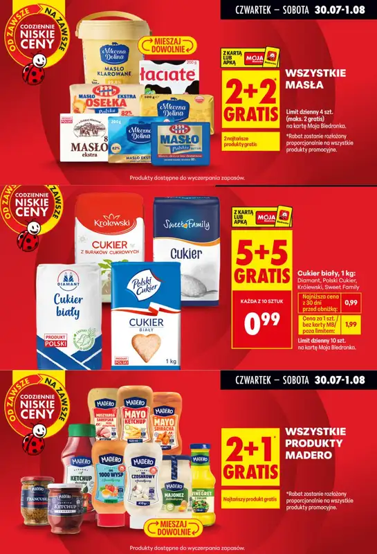 Biedronka - gazetka promocyjna Biedronkowe oszczędności od czwartku od czwartku 30.07 do soboty 01.08 - strona 6
