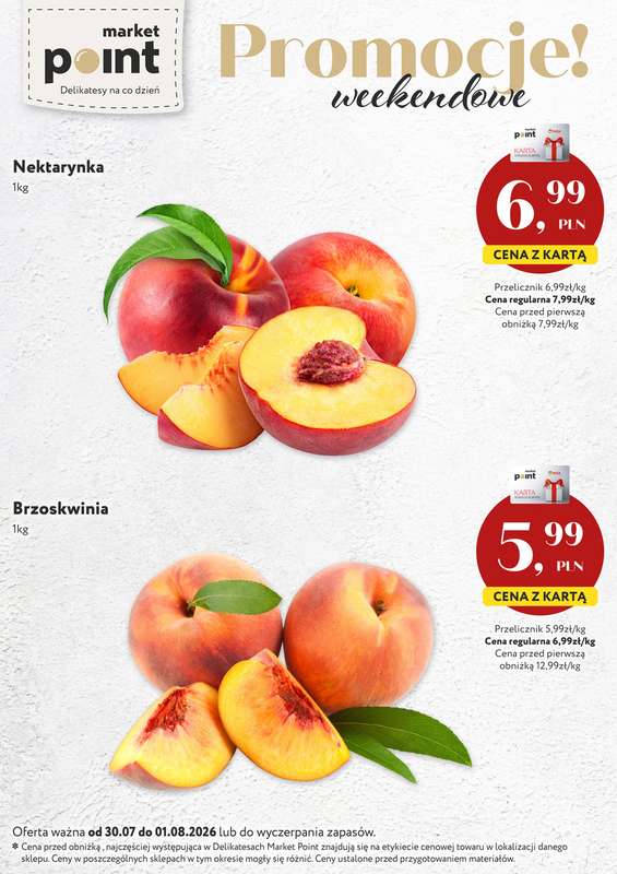 Market Point - gazetka promocyjna Promocje weekendowe od czwartku 30.07 do soboty 01.08 - strona 2