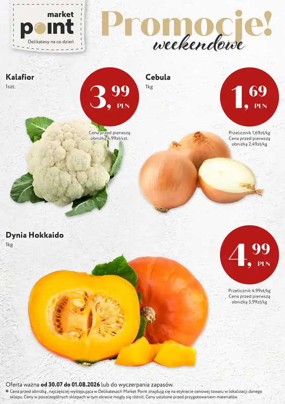 Market Point - gazetka promocyjna Promocje weekendowe od czwartku 30.07 do soboty 01.08 - strona 3