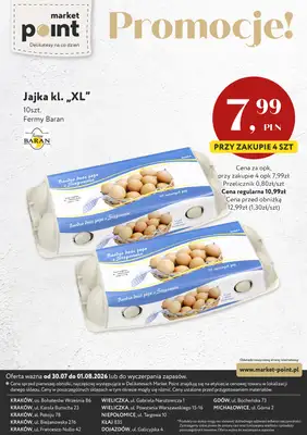 Market Point - gazetka promocyjna Promocje weekendowe od czwartku 30.07 do soboty 01.08 - strona 6