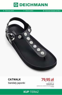 Deichmann - gazetka promocyjna Modne japonki od czwartku 30.07  - strona 7