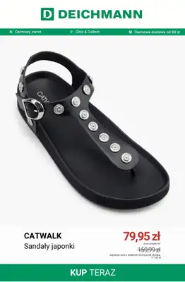 Deichmann - gazetka promocyjna Modne japonki od czwartku 30.07  - strona 7