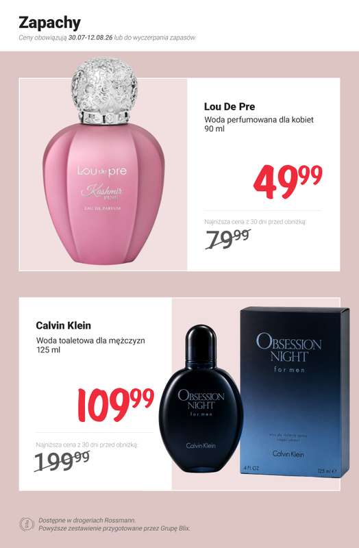 Rossmann - gazetka promocyjna Nowe MEGA PROMOCJE - od 30.07 od czwartku 30.07 do środy 12.08 - strona 4