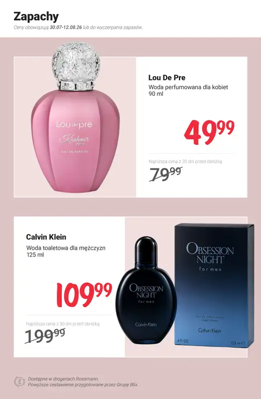 Rossmann - gazetka promocyjna Nowe MEGA PROMOCJE - od 30.07 od czwartku 30.07 do środy 12.08 - strona 4