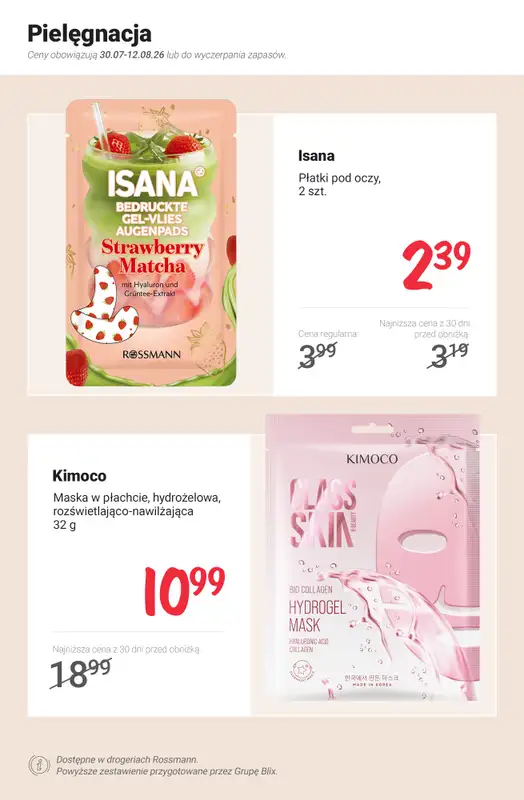 Rossmann - gazetka promocyjna Nowe MEGA PROMOCJE - od 30.07 od czwartku 30.07 do środy 12.08 - strona 5