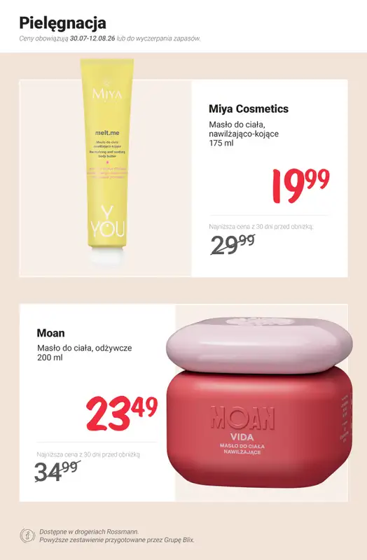 Rossmann - gazetka promocyjna Nowe MEGA PROMOCJE - od 30.07 od czwartku 30.07 do środy 12.08 - strona 7