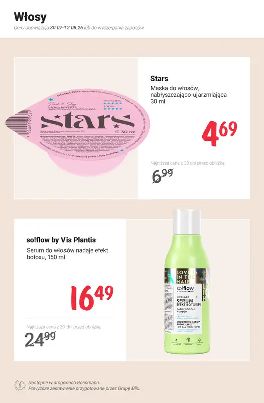 Rossmann - gazetka promocyjna Nowe MEGA PROMOCJE - od 30.07 od czwartku 30.07 do środy 12.08 - strona 6